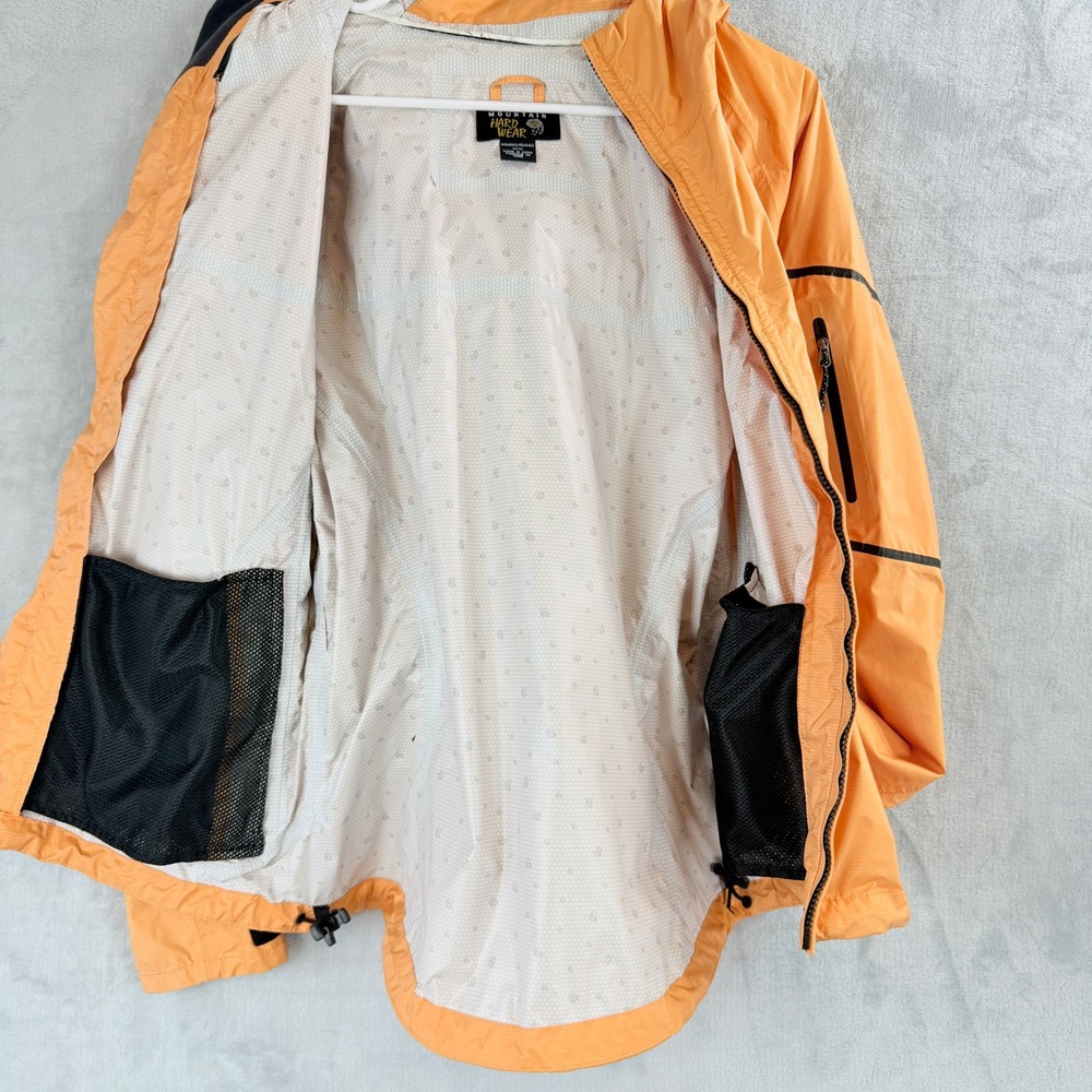 Mountain HardWear Womens Med Stretch Ozonic Jacket Orange Hiking - Picture 7 of 16